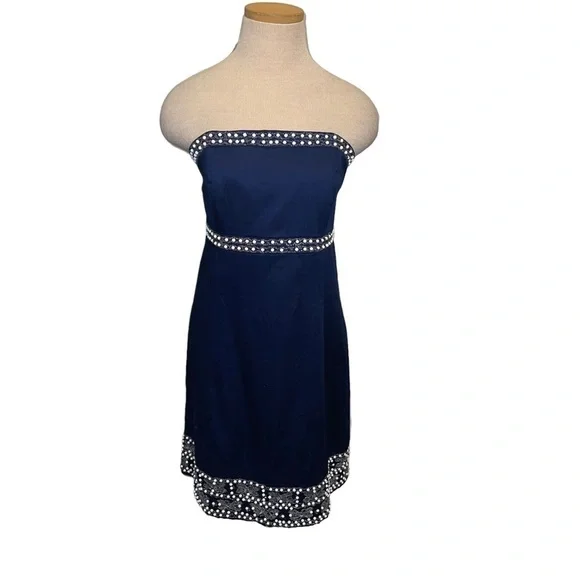NWT Lily Pulitzer Woman Beaded Dress Size 8